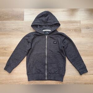 Billabong Boys All Day Grey Zip Hoodie